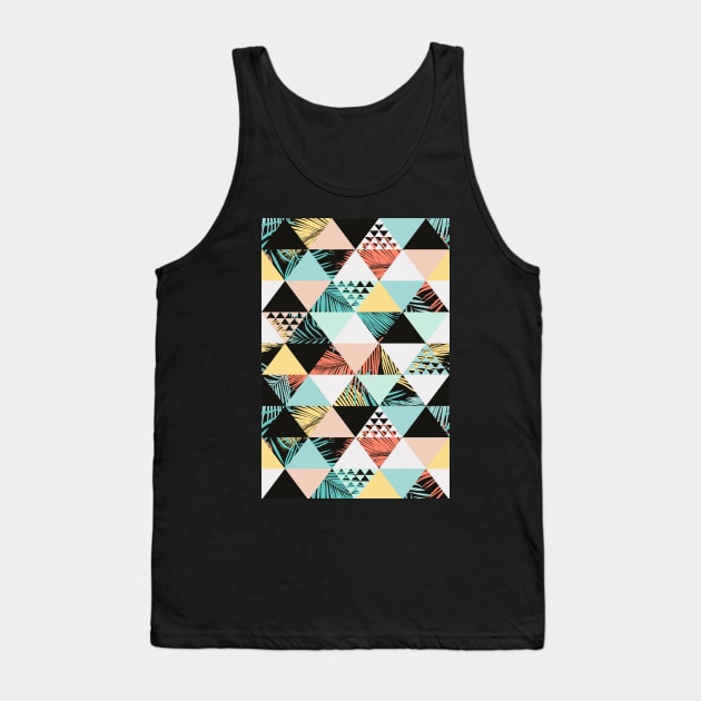 Abstract algebra triangle inequality Tank Top by Pixel Poetry